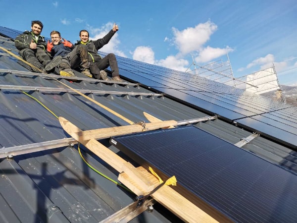 Installation d'énergie solaire à Yverdon